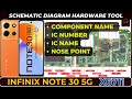Infinix note 30 X6711 Component Name number | IC Name | IC nose Point Schematic diagram | DMR