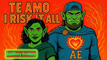 Te Amo, I Risk It All – Auditory Ecstasy (Official Music Video)| Orc Love Story | Cinematic Darkwave