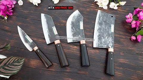 BỘ DAO CÁN MUN CHẤT LƯỢNG - BỀN ĐẸP - HÀNG CHUẨN CỦA HTX DAO PHÚC SEN