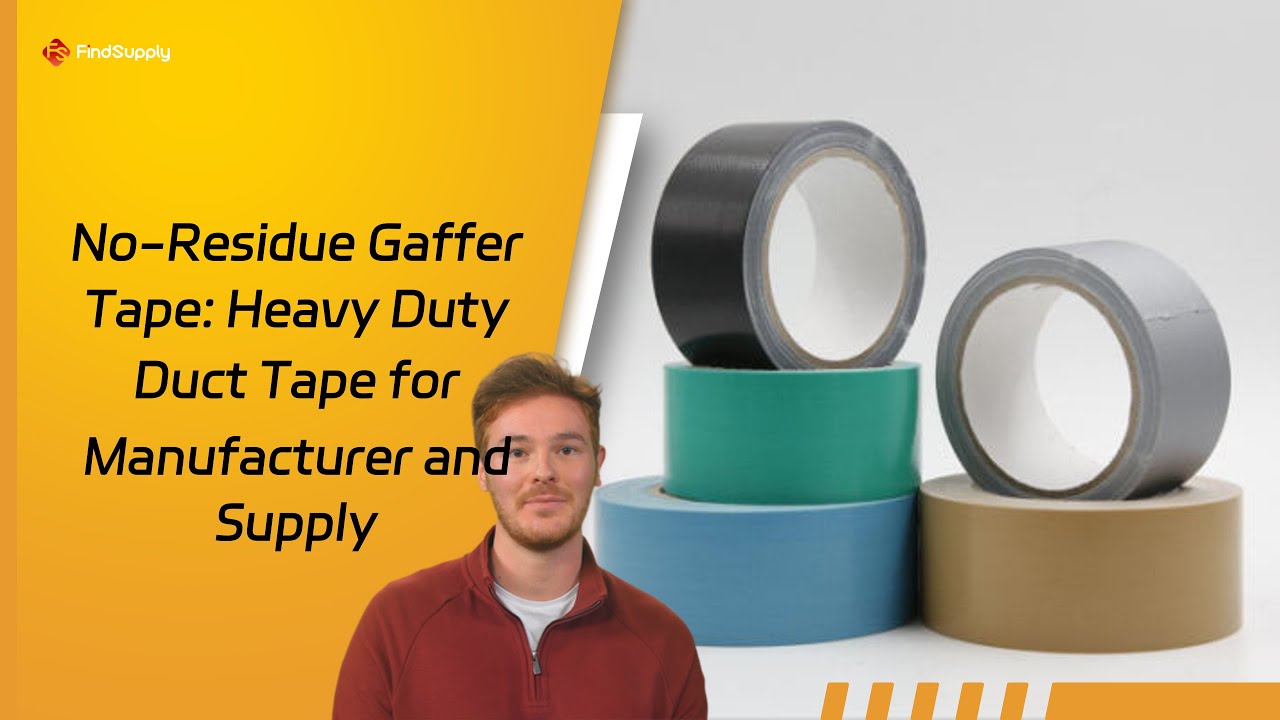 No-Residue Gaffer Tape: Heavy Duty Duct Tape for Manufacturer and Supply