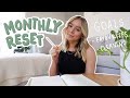 MONTHLY RESET: MAY! | goals, favourites, cleaning & more!