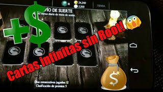 Truco de cartas infinitas para Mortal Combat x en Android sin Root