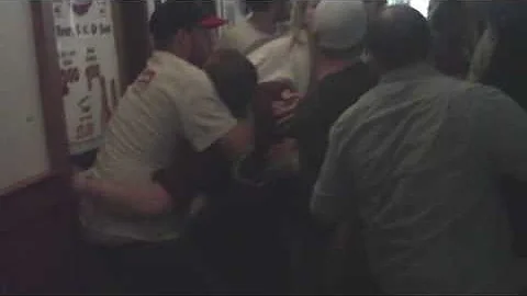 BOUNCER MATT BOUNCES SOME FOOL