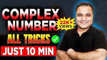 COMPLEX NUMBERS All Formulas & TRICKS in Just 10 Mins By Mohit Sir MSR | NDA Par JEET