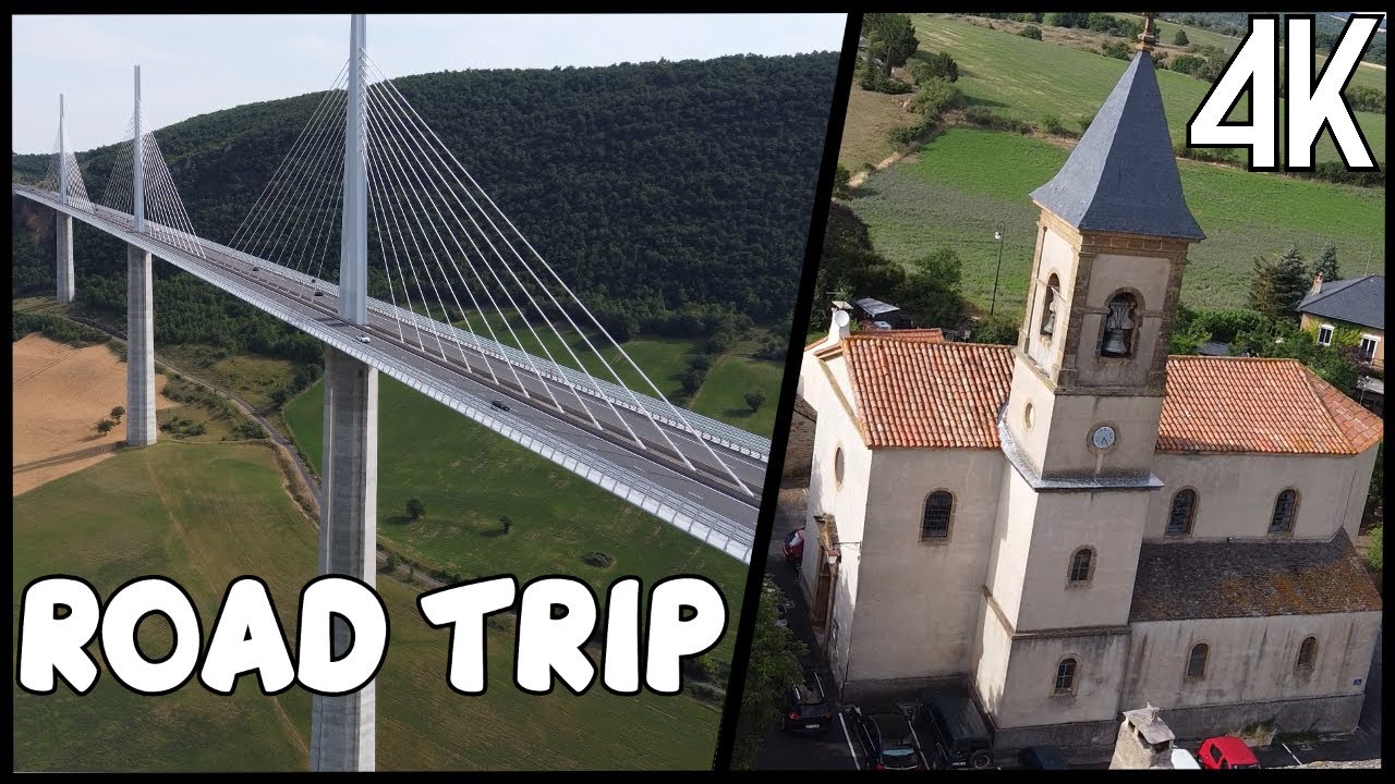 ROAD TRIP RODEZ-MILLAU 60 KM - YouTube