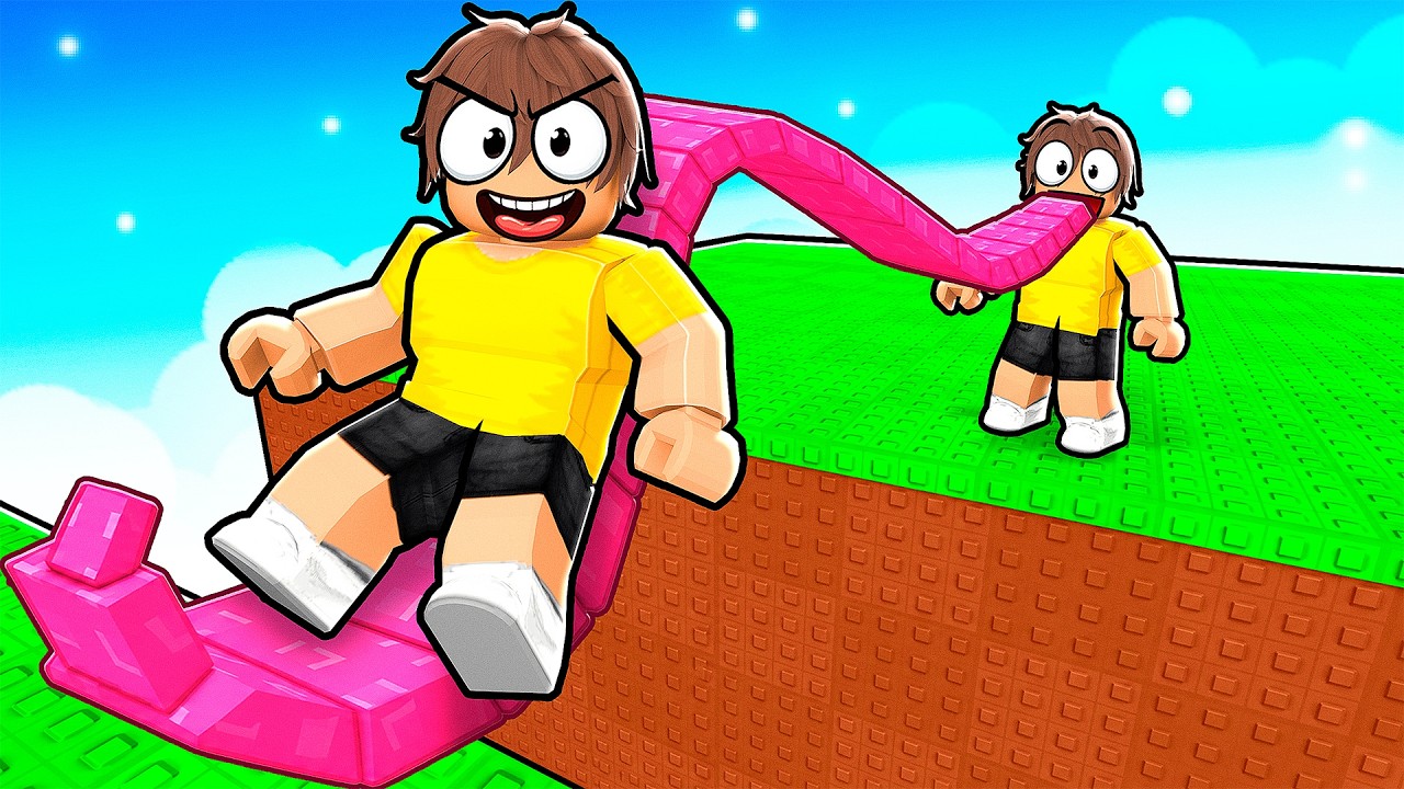 I Got the LONGEST Tongue to ESCAPE! (Roblox)