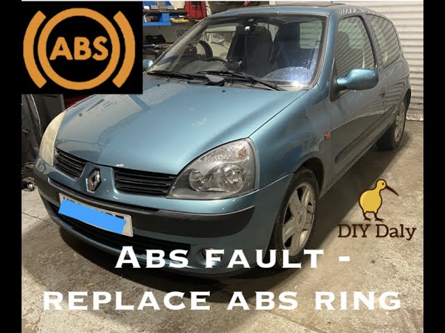 Renault Clio II / 2 - Bremsscheiben / Bremsen für vorne + ABS