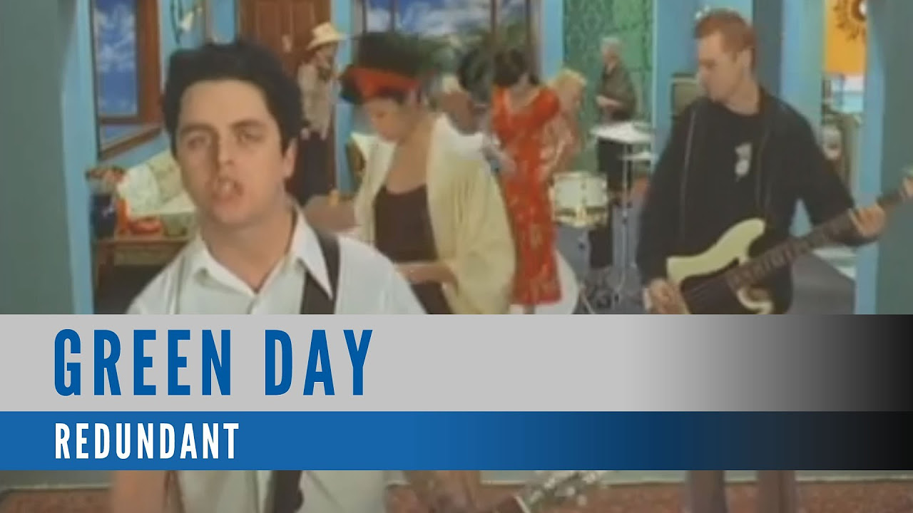 Green Day Redundant Official Music Video 