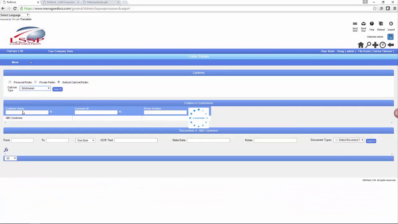 Dms Button PinPoint DMS - FX Button - Add to Existing Document - YouTube