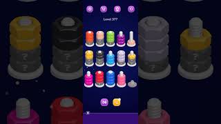 Famous Nut Sort Level 377 Walkthrough | Nuts — Color Sort 377 solution Net Worth