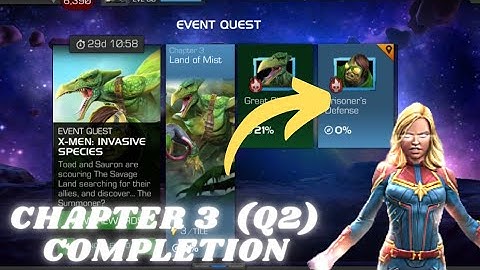 X MEN: INVASIVE SPECIES | CHAPTER 3 QUEST 2 | UNCOLLECTED DIFFICULTY | MARVEL CONTEST OF CHAMPIONS