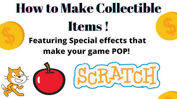 ✨ How to make collectible items in Scratch! ✨ || Special Bobbing/Fading effects!