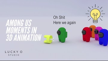 Among us moments RTX on - 3D Animation