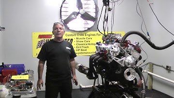 85 Mustang 408CI 351W Based Performance Engine By Proformance Unlimited