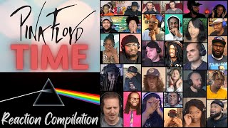 REACTION MONTAGE | Pink Floyd - Time | First Time Compilation | *DESCRIPTION*