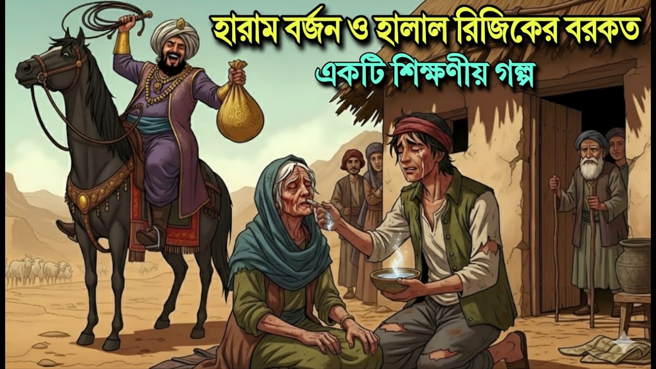 অভাবের তাড়না বনাম আল্লাহর ভয়: এক সৎ রাখাল ও অলৌকিক বাঁশির কাহিনী | Imrana Voice