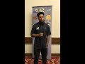 Angelo State's Josh Stevens at 2017 LSC Football Media Day