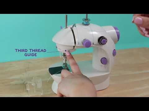 Virtu Sewing Machine Kit for Beginner, Dual Speed Portable Sewing Machine  (48 Piece)