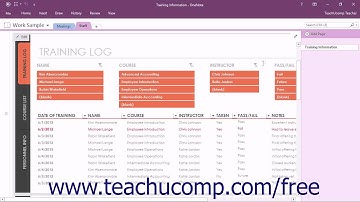 OneNote 2016 Tutorial The Scroll Bars Microsoft Training