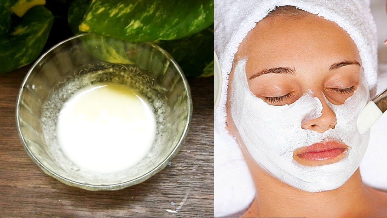 Curd Honey Brightening And Glowing Face Pack No Acne Dark Circles 