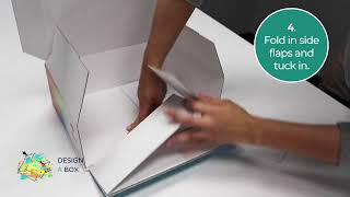 How to Fold Outside Tuck Mailer Design A Box
