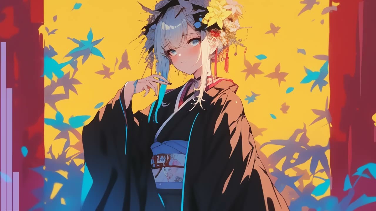 Sakura Breeze at the Kimonos | Lo-fi Chill Mix with Japanese Lounge Vibes