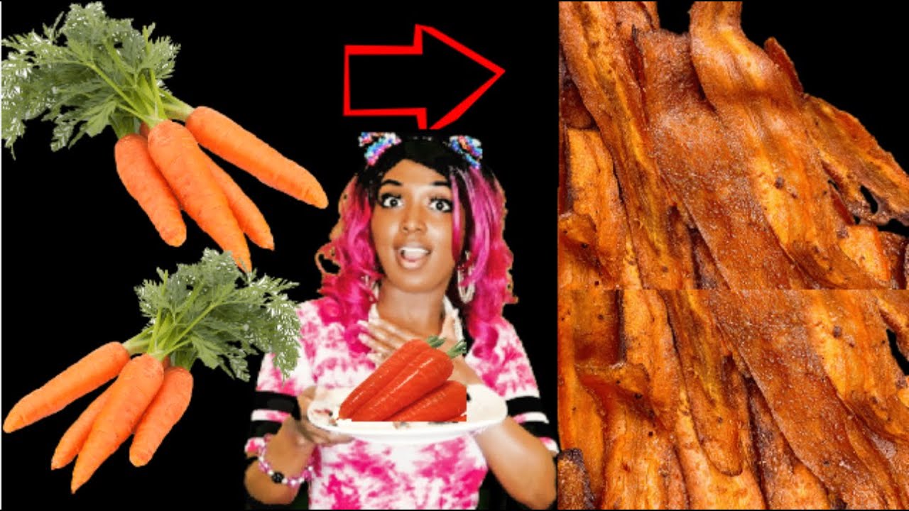I TURNED CARROTS INTO BACON⁉️ Viral Tik Tok Tabitha Brown Recipe YouTube