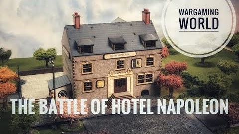 The Battle of Hotel Napoleon a Chain of Command game by Wargaming World