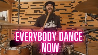 EVERYBODY DANCE NOW - DRUM COVER | C+C MUSIC FACTORY Resimi