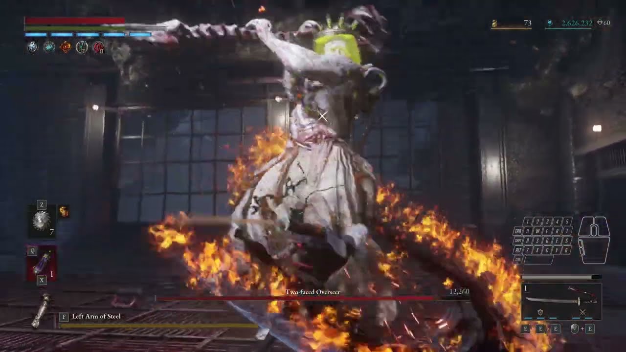 Two Face Overseer vs Two Dragons Sword ● No Normal Parry & Dodge