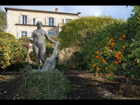 Видео: Дом Ренуара в Кань-сюр-Мер на Лазурном берегу