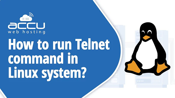How to run Telnet command in Linux system?