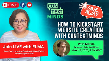 Kickstart Website Creation with ContextMinds, Quick & Easy Organized Brainstorming