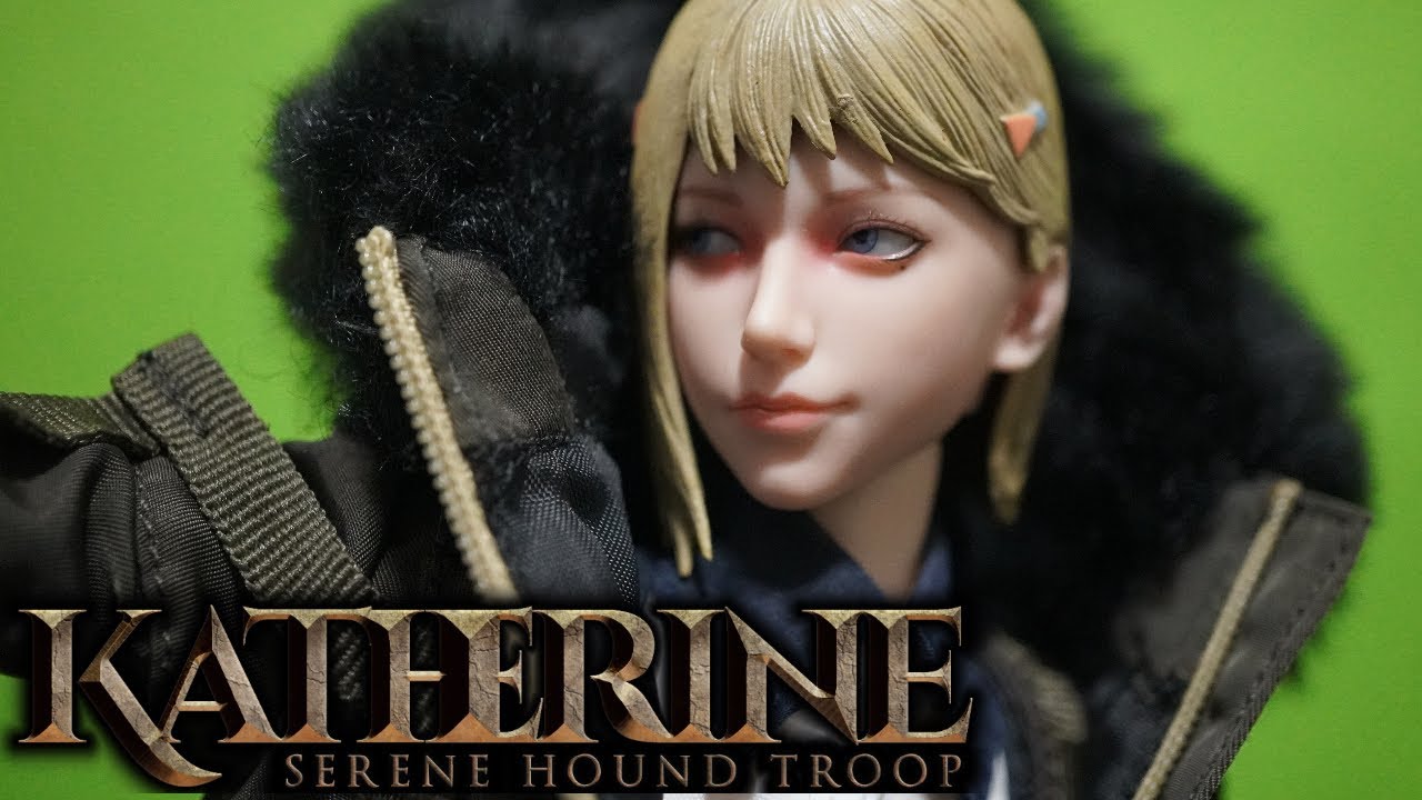 【1/6】i8TOYS 魔女狩りのキャサリンは気合が入りすぎていて絶対買うべきフィギュア！ /KATHERINE Serene Hound Troop