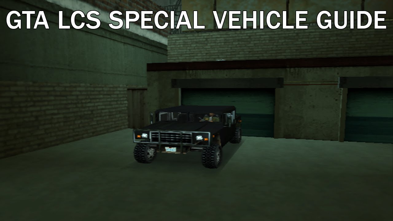GTA LCS Special Vehicle Guide: DP/EC Black Patriot