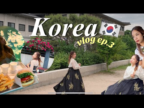 MINIFAHบอกรายระเอียดการทำครอบ Korea vlog ep.3 บุฟเฟ่ปูดอง✨ใส่ชุดฮันบก สวนสนุกlotte world อควาเรียมเกาหลี🪼