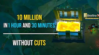 10 million in 1 hour and 30 without cuts l Solo Static Dive Dungeon T5