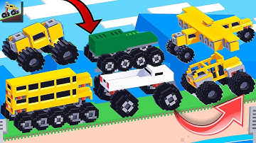 New Best Live-Fancade-Train,Plane,Ant Car,Big Wheel,Big Car Drive Mad.New Lavels Gameplay DF26