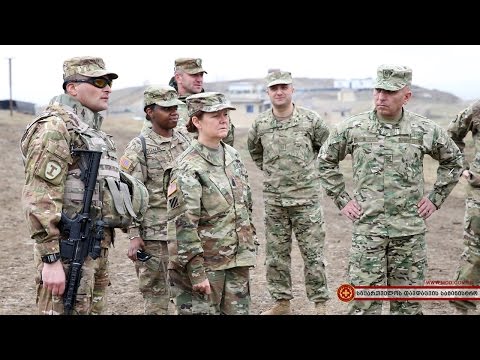 აშშ-ის ევროპული სარდლობის მთავარი სერჟანტი საქართველოში ვიზიტს განაგრძობს