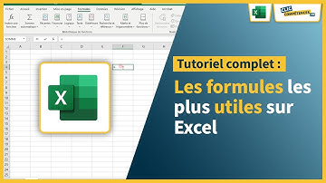 Les FONCTIONS et FORMULES les plus utiles quand on débute sur Excel
