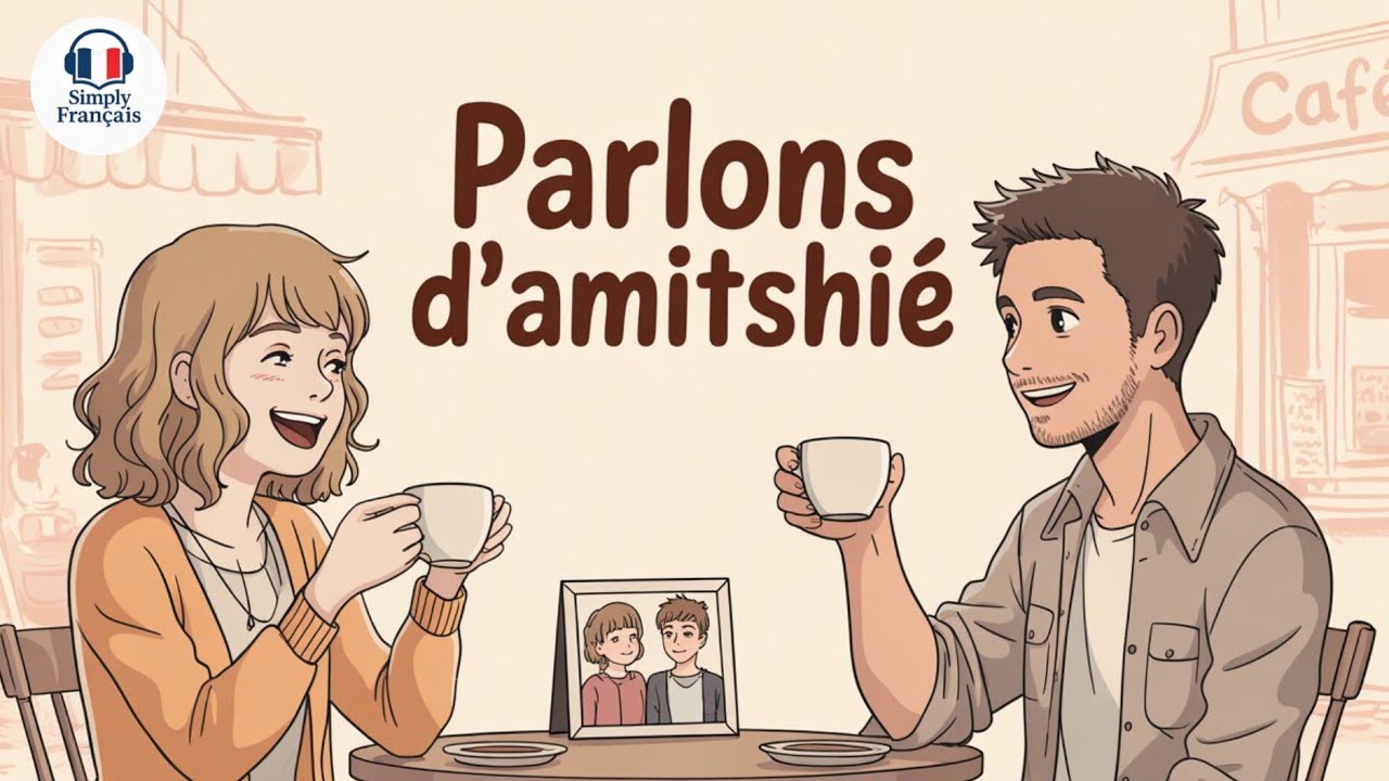 🇫🇷 «Apprends le français grâce à l’amitié  Le secret pour parler naturellement !»