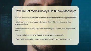 How To Get More Surveys On SurveyMonkey? - The Friendly Statistician