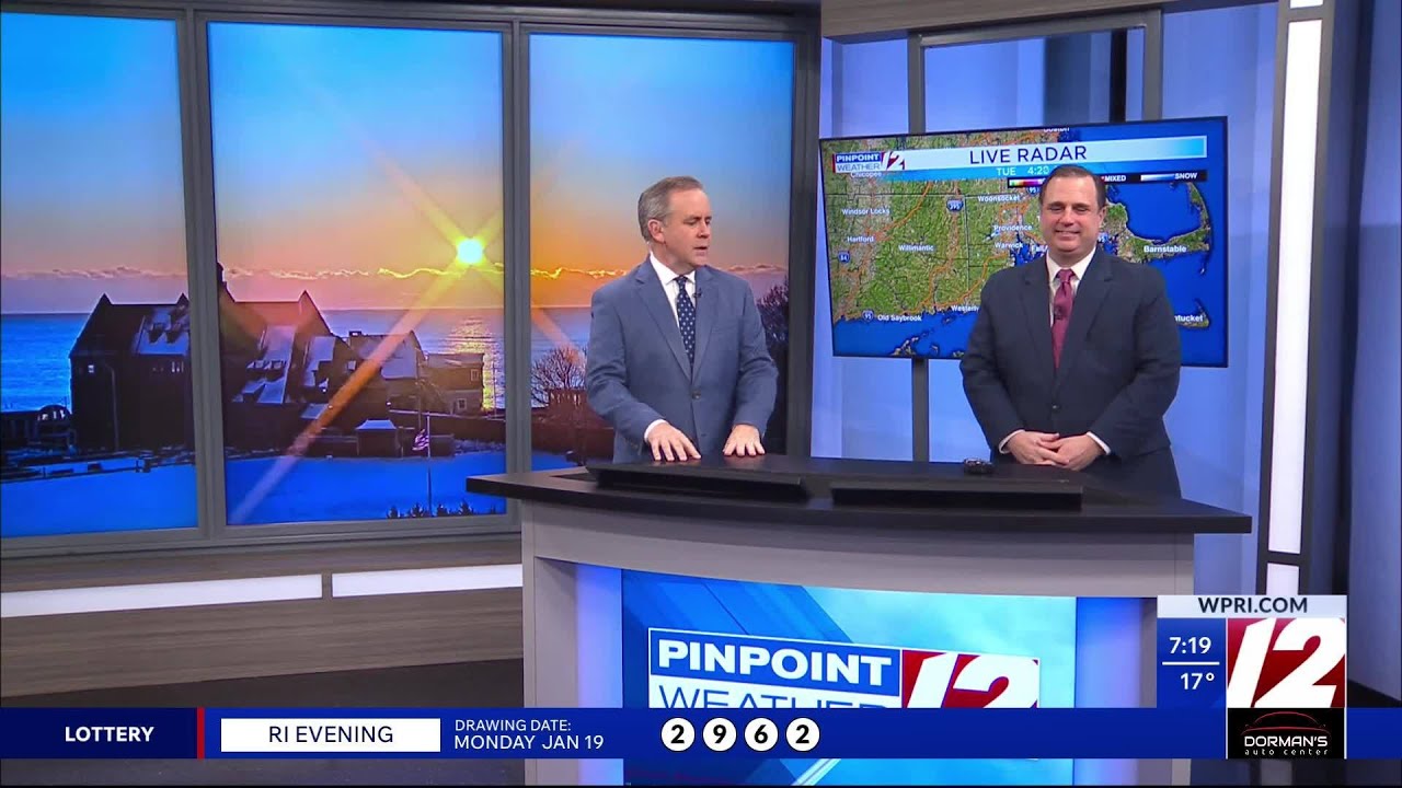 WPRI 12 Weather Forecast for 1/20/26: Very cold today - YouTube