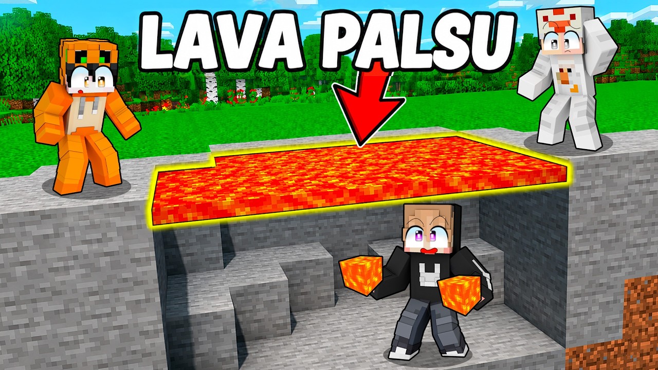AKU MEMBUAT BASE RAHASIA UNTUK MENANG PETAK UMPET DI MINECRAFT!!