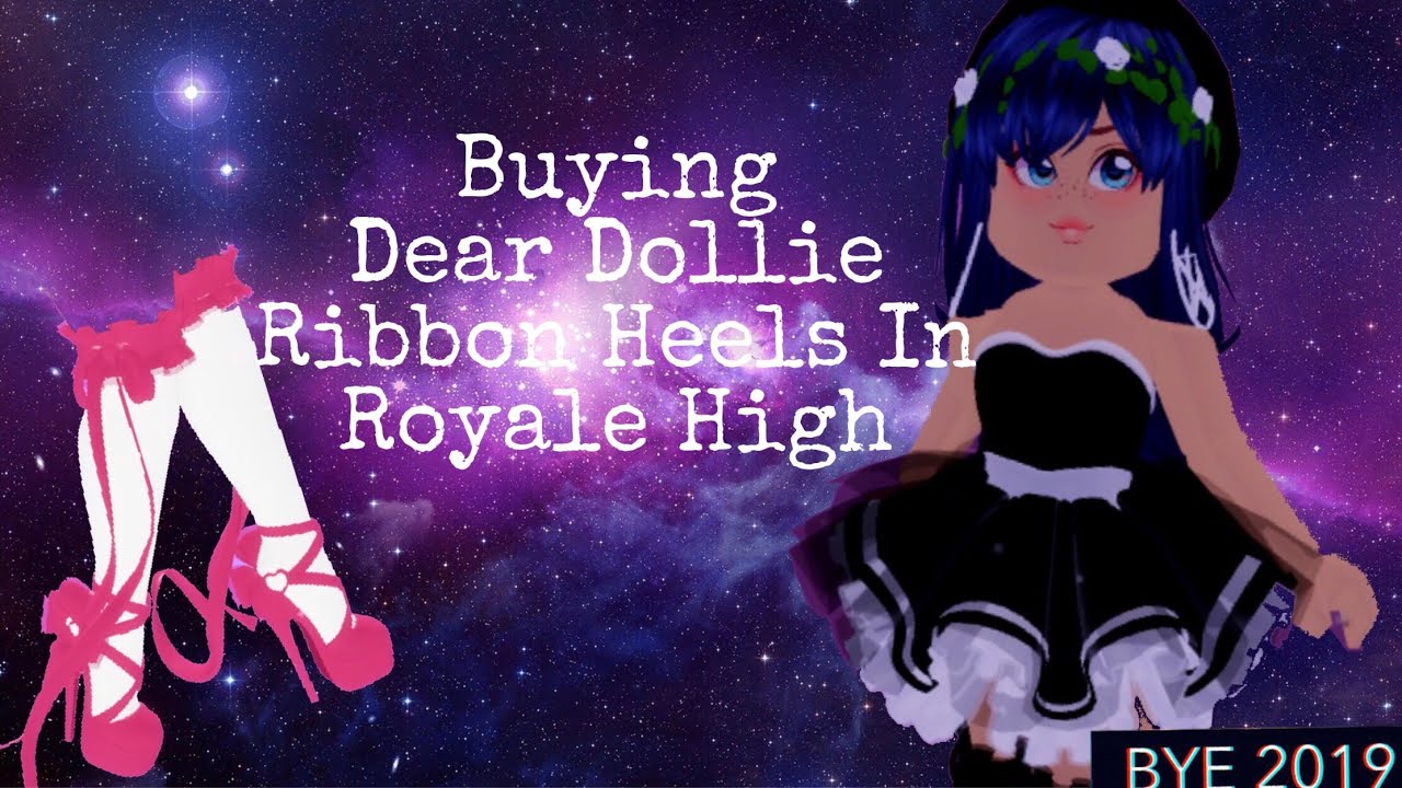 Buying Dear Dollie Ribbon Heels Roblox Royale High Youtube