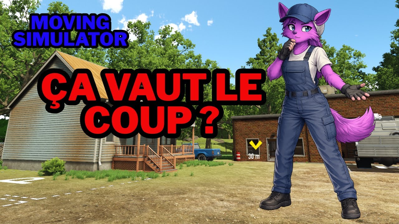 Découverte & prise en main (Premières missions)! Moving Simulator Gameplay FR 🚚