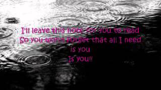Never Too Late Secondhand Serenade (Lyrics)