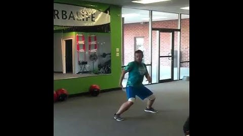 Just me getting down at my first zumba class