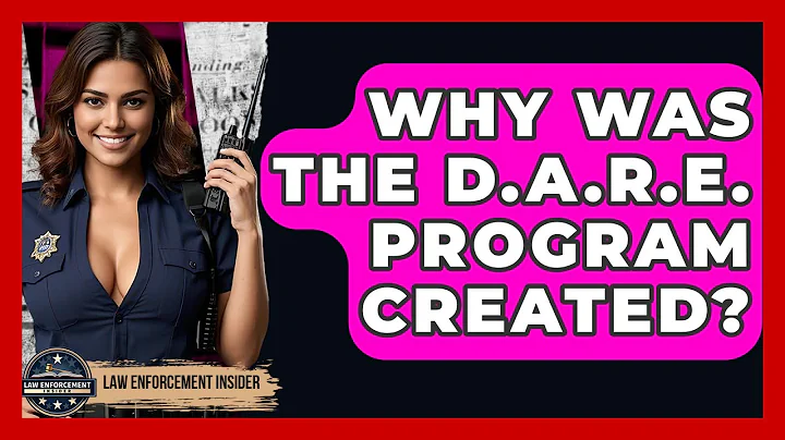 Why Was The D.A.R.E. Program Created? - Law Enforcement Insider