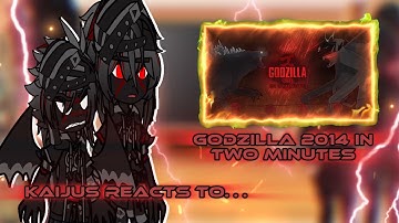 Kaijus reacts to Godzilla 2014 in two minutes (By @slick4785)